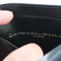Rolex Accessoire aus Leder in Schwarz