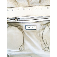 Dkny Borsa a tracolla in Tela in Beige