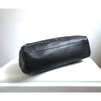 Borsalino Handbag Leather in Black