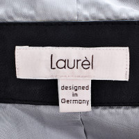 Laurèl Lederblazer in Schwarz