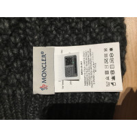 Moncler Hut/Mütze aus Wolle in Grau