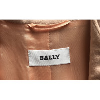 Bally Jacke/Mantel aus Wolle in Nude