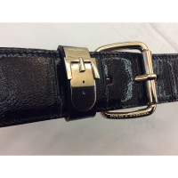 Dolce & Gabbana Belt Patent leather in Black