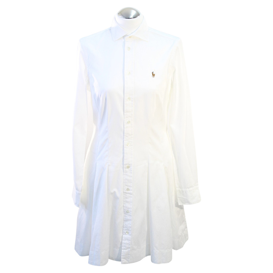 Polo Ralph Lauren Hemdkleid in Weiß