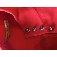 Balenciaga Vestito in Seta in Rosso