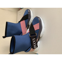 Emilio Pucci Sneakers aus Canvas in Blau