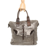 Campomaggi Handbag Leather in Silvery