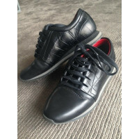 Alexander Wang Sneakers aus Leder in Schwarz