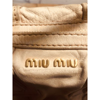 Miu Miu Tote bag Leather in Pink