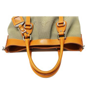 Prada Shopper en Toile en Beige