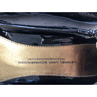 Kennel & Schmenger Slippers/Ballerinas Patent leather in Black