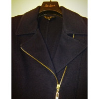 Luisa Spagnoli Jacket/Coat Wool in Blue