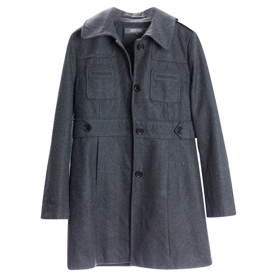 Kenneth Cole Jacket/Coat in Grey