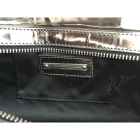 Giuseppe Zanotti Clutch Bag Patent leather in Black
