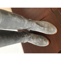 Ralph Lauren Boots Suede in Grey