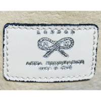Anya Hindmarch Borsa a tracolla in Pelle in Ocra