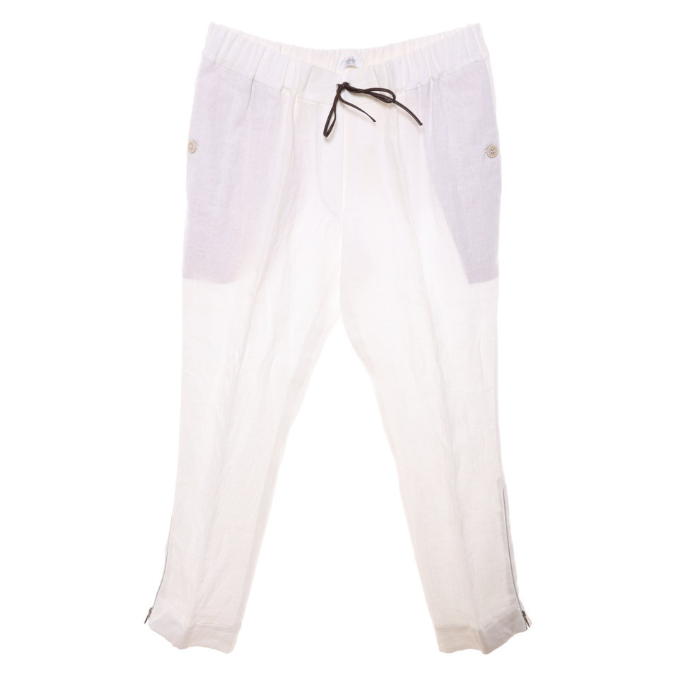 Gunex Trousers Linen in Cream
