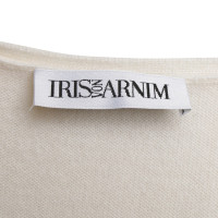 Iris Von Arnim Kashmir twin set in cream
