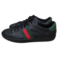 Gucci Ace Leather in Black