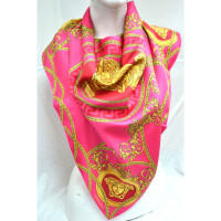 Versace Scarf/Shawl Silk in Pink