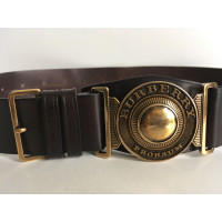 Burberry Prorsum Belt Leather in Brown