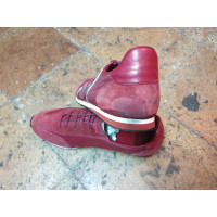Gucci Trainers Suede in Bordeaux