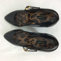 Dolce & Gabbana Pumps/Peeptoes Leer in Zwart