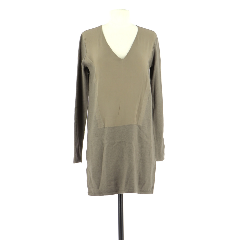 Comptoir Des Cotonniers Jurk Wol in Taupe