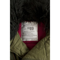 Zadig & Voltaire Jacke/Mantel aus Baumwolle in Khaki