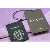 Gucci Sjaal Wol in Violet