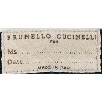 Brunello Cucinelli Broeken Katoen in Blauw