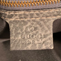 Gucci Shoulder bag Leather in Grey