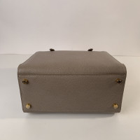 Giorgio Armani Handbag Leather in Grey
