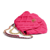 Chanel Classic Flap Bag Jersey in Fuchsia