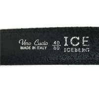 Iceberg Belt Leather in Black
