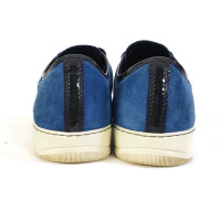Lanvin Sneakers aus Wildleder in Blau