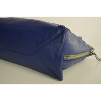 Balenciaga Tote bag in Pelle in Blu
