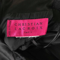 Christian Lacroix Dress Silk in Black