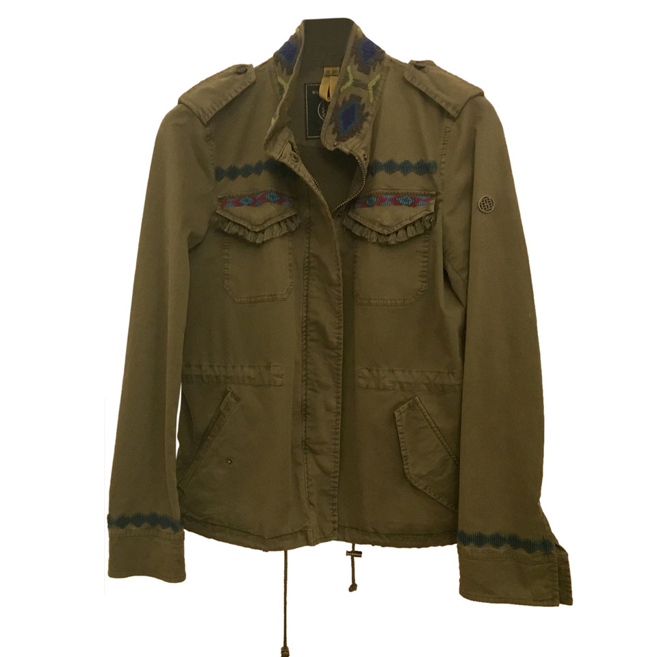 Blonde No8 Jacket/Coat Cotton in Khaki