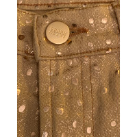 Ferre Trousers Cotton in Gold