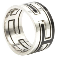 Hermès Bague en Argent en Argenté