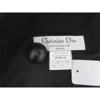 Christian Dior Jacke/Mantel in Schwarz