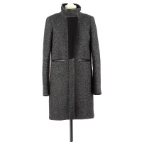 Comptoir Des Cotonniers Jacket/Coat Wool in Black