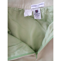 Emanuel Ungaro Skirt Cotton in Green