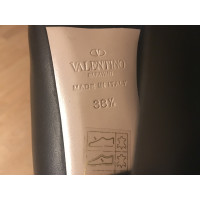 Valentino Garavani Stiefel aus Leder in Schwarz