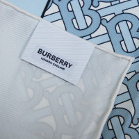 Burberry Scarf/Shawl Silk in Blue
