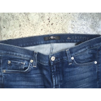 7 For All Mankind Jeans aus Baumwolle in Blau