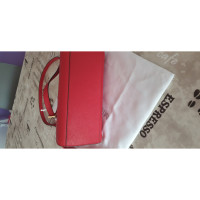 Michael Kors Shoulder bag Leather in Red