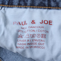 Paul & Joe Pantaloncini di jeans in blu
