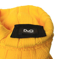 D&G Pull en jaune vif